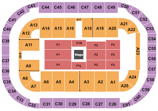 Ford Idaho Center Matt Rife Seating Chart